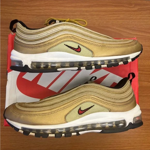 Nike Air Max 97 Metallic Gold - Picture 2 of 12